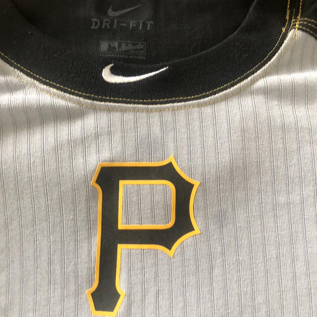 Pittsburgh Pirates over shirt Black /yellow Size - Depop