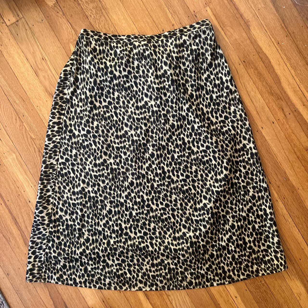 Cheetah midi skirt jcrew hotsell