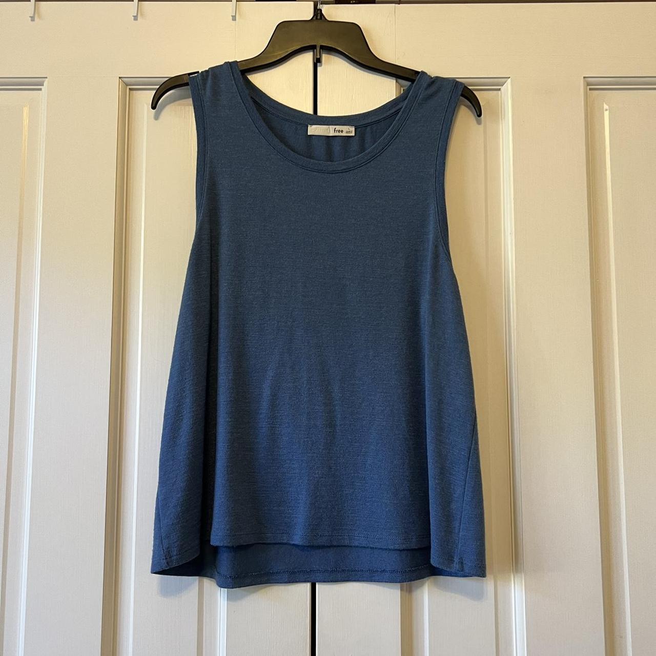 Wilfred Women's Blue Vest | Depop