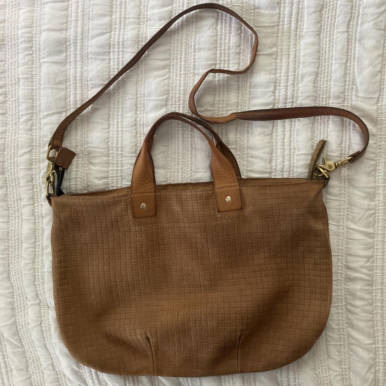 Clare Vivier classic Messenger bag with top handles - Depop