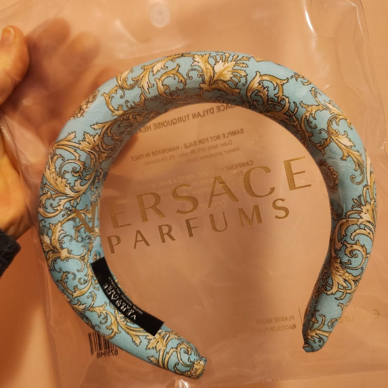 Versace Women's Blue and Gold Hair-accessories (3)