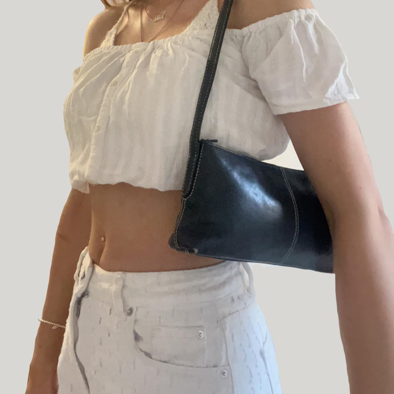 John Lewis Women's Navy Bag Depop