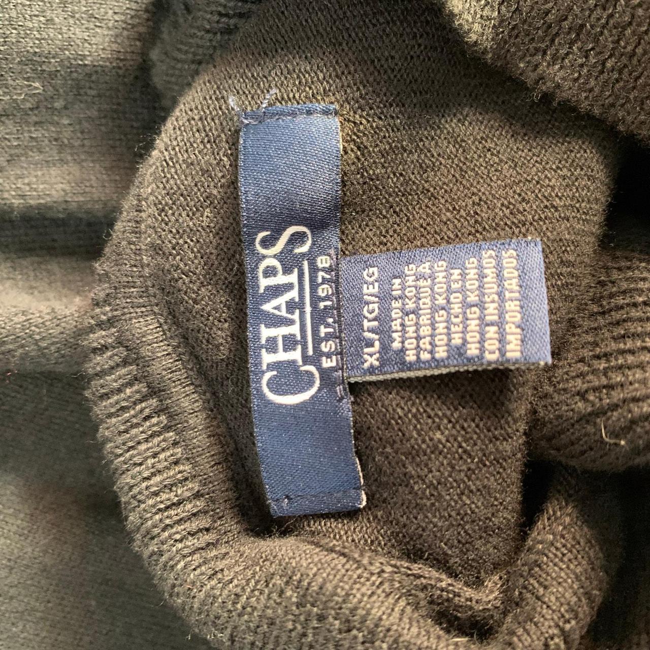 Chaps Women's Sweater - Black - XL – Chaps Size X… - image 7