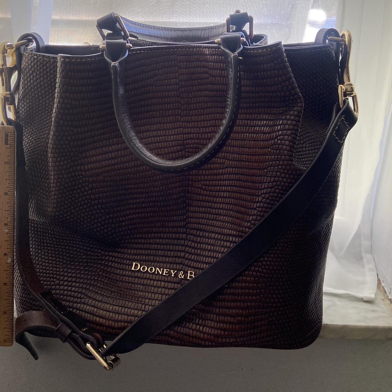 Dooney & bourke small barlow embossed leather on sale tote