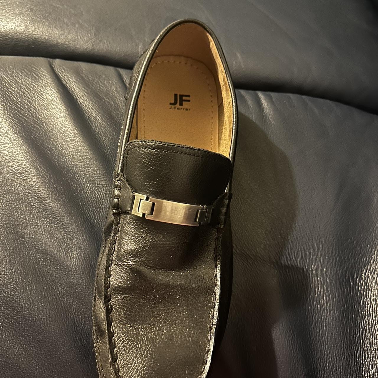 JF J.Ferrar fancy black shoes - Depop