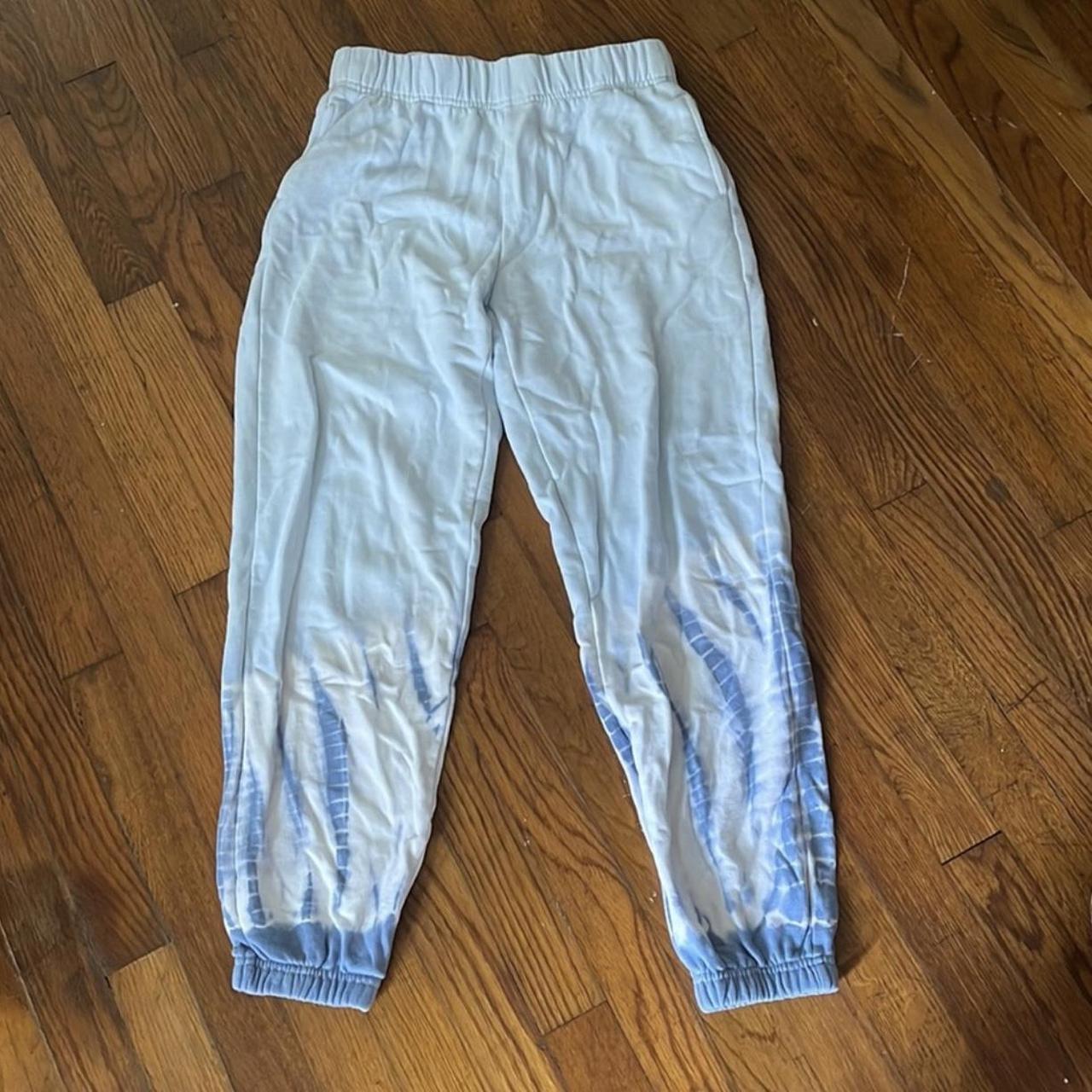 Pacsun blue tie dye sweatpants sale