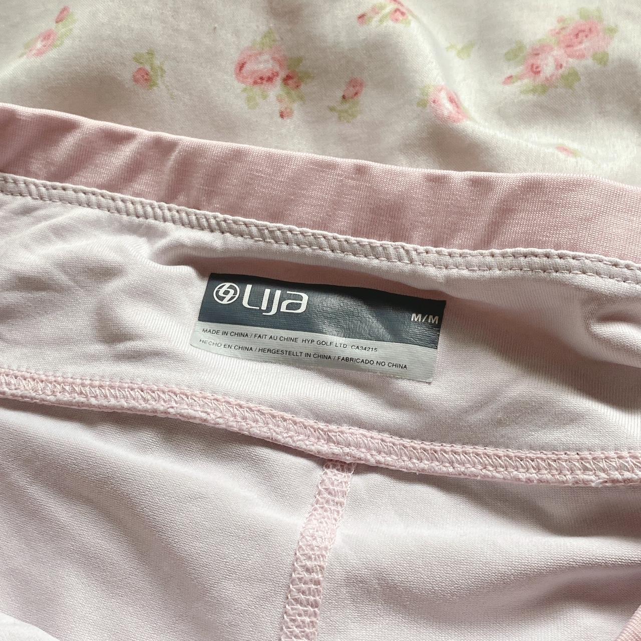 Cute baby pink tennis mini skirt - never worn -... - Depop