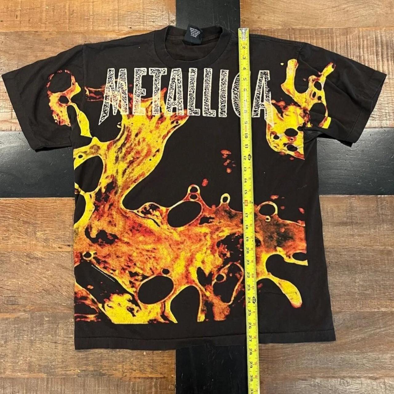 Metallica 20th anniversary t shirt Giant tag - Depop