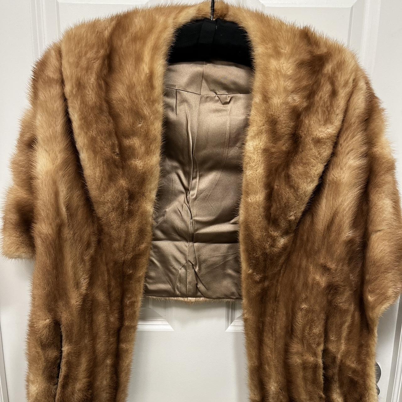 Beautiful outlet Vintage Genuine Mink Fur Stole