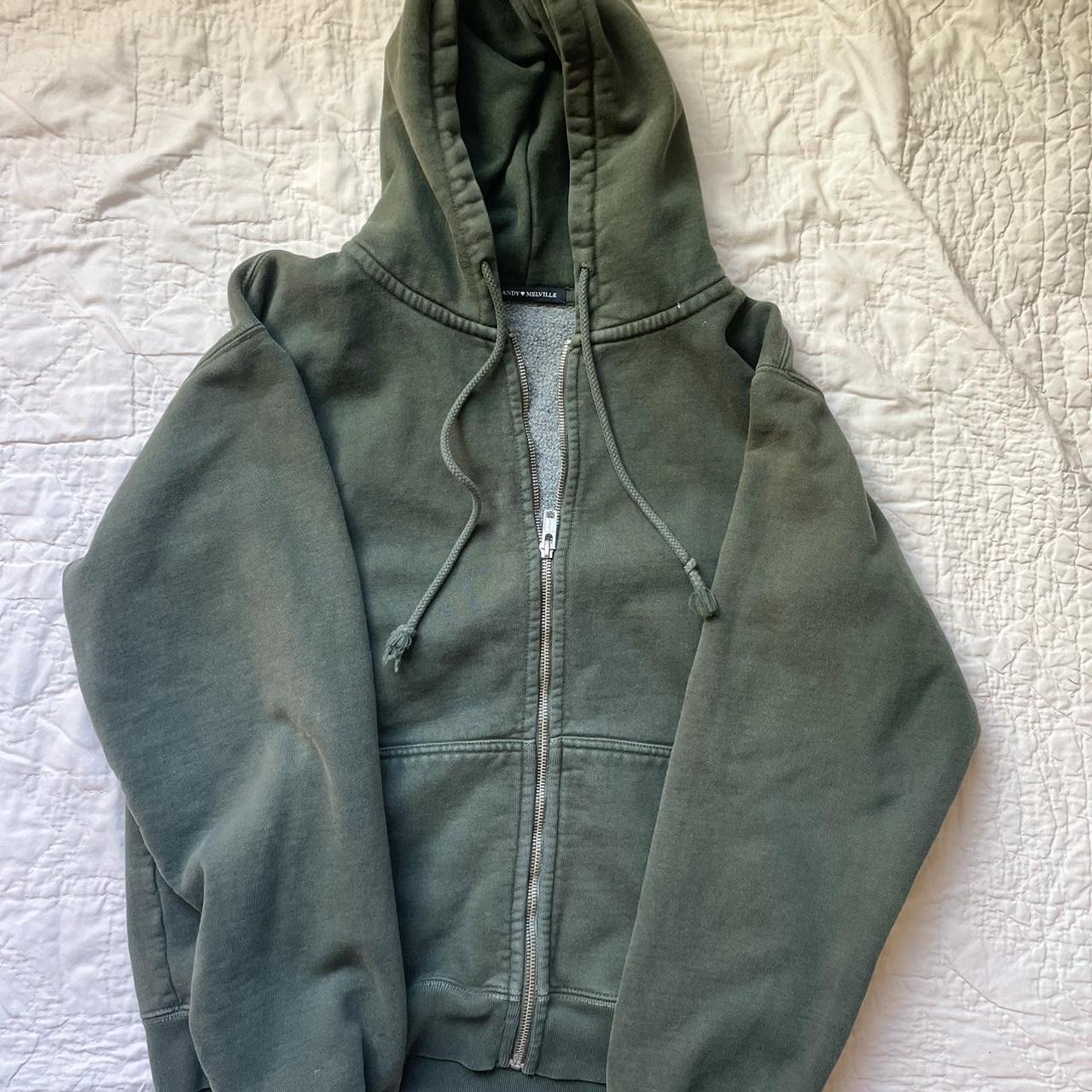 green zip up - Depop