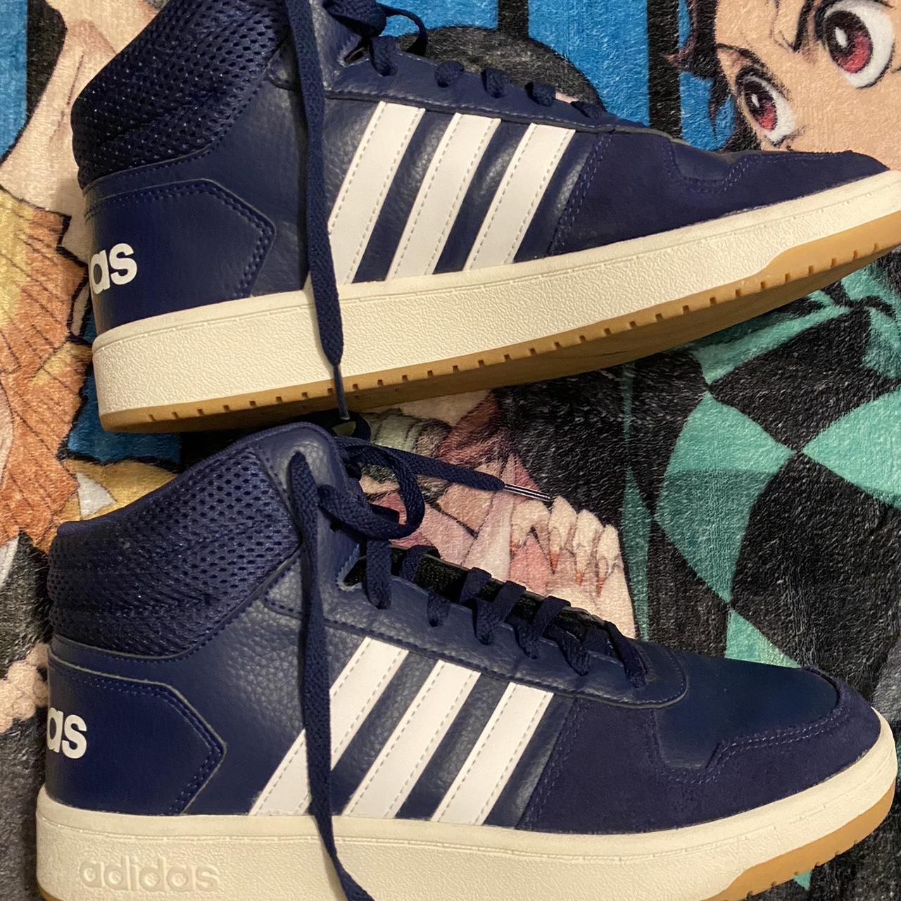 mens navy blue adidas trainers