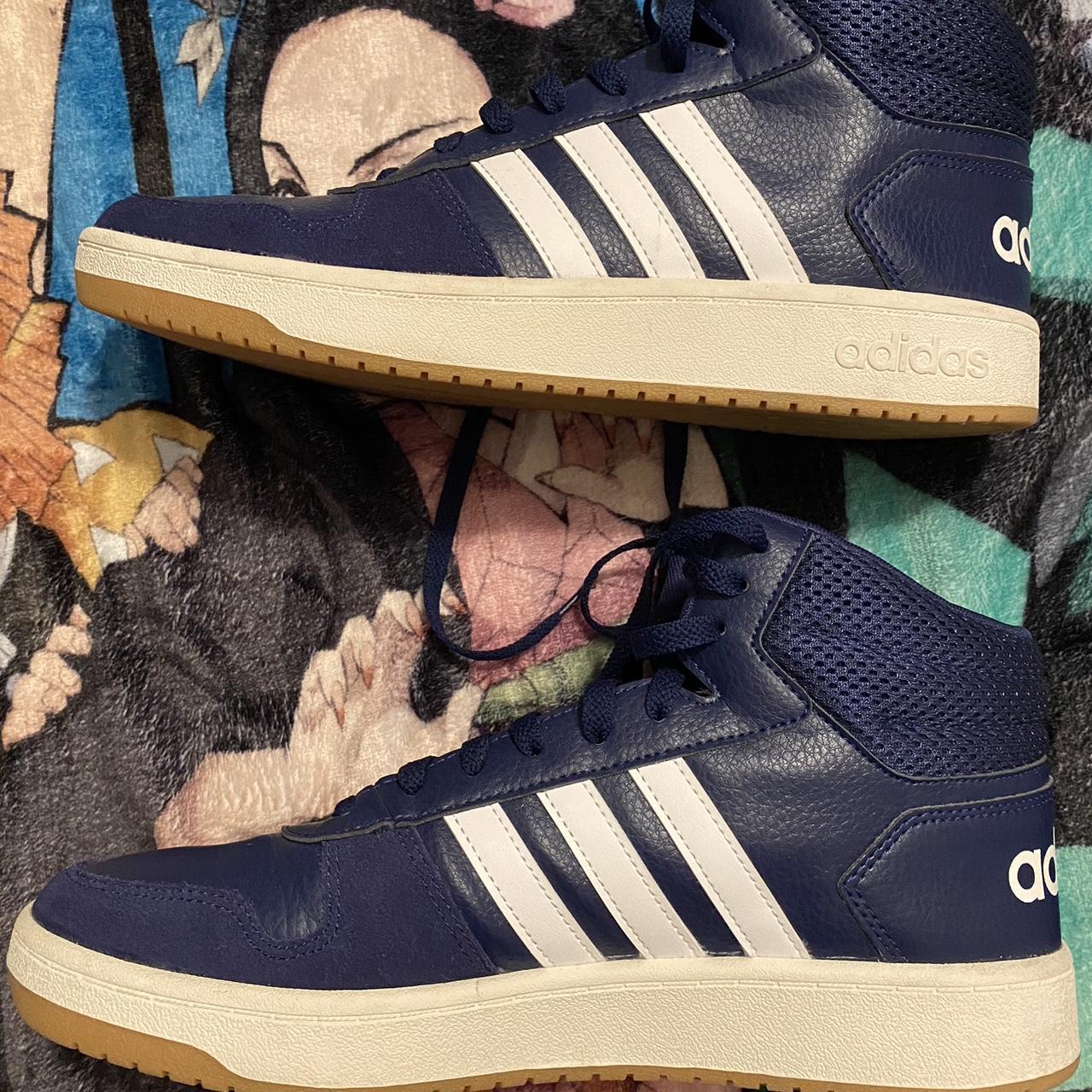 mens navy blue adidas trainers