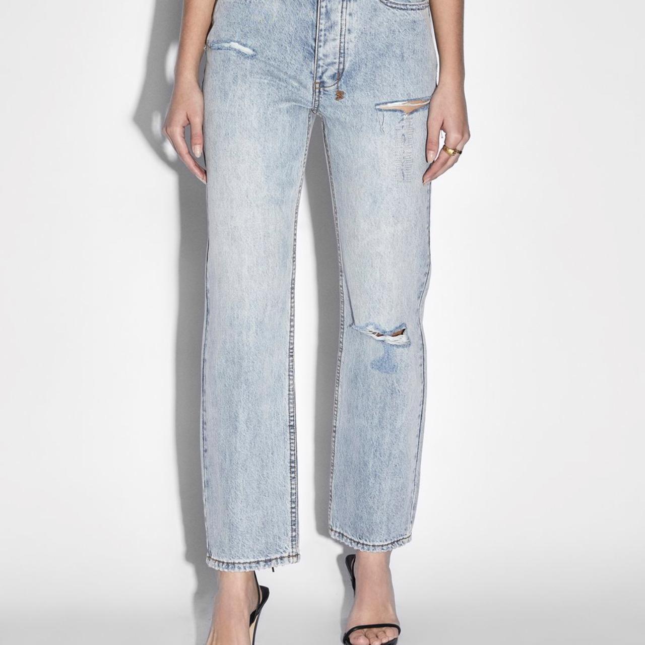 Ksubi Brooklyn Jean Skream Trashed Mid Rise