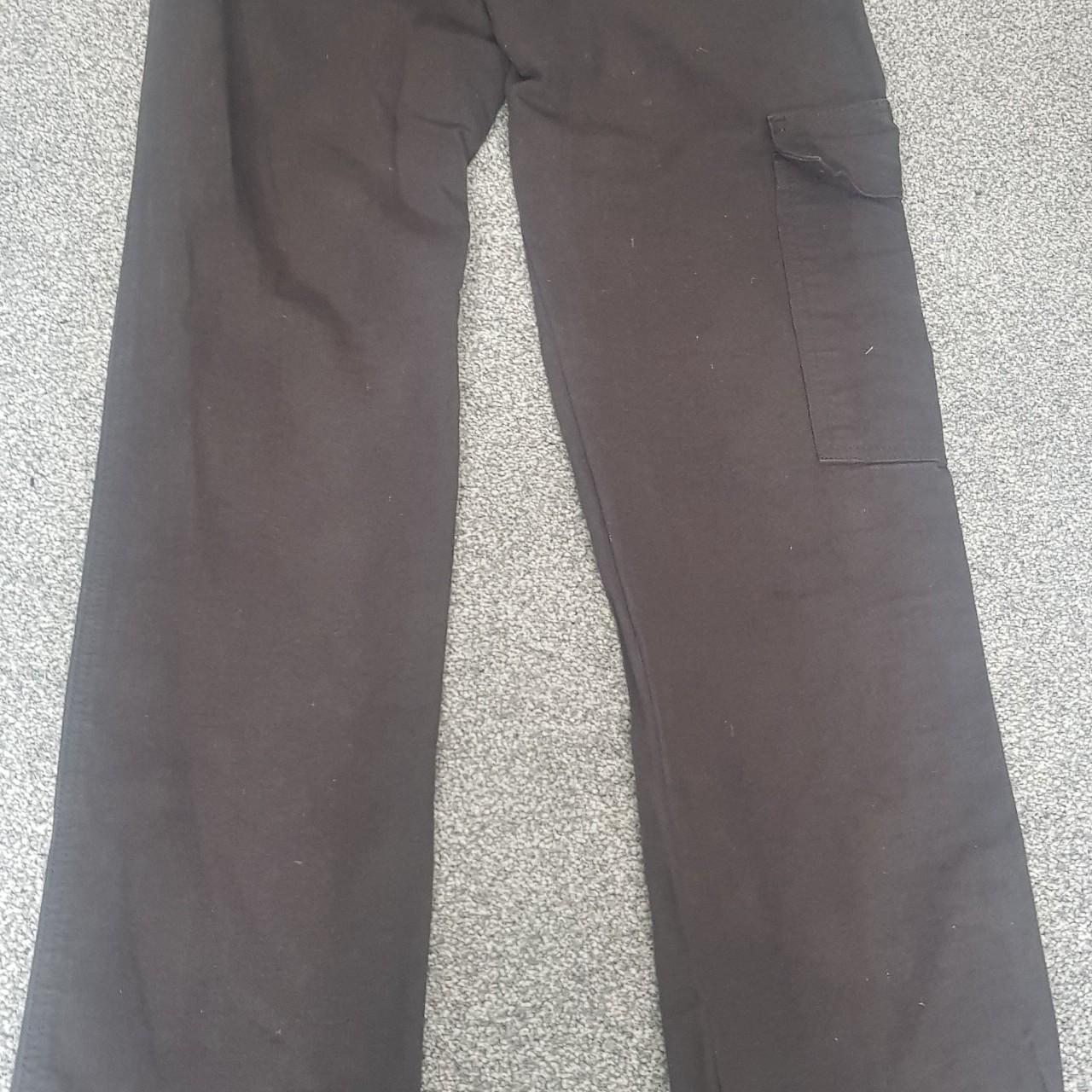Boohoo Men's Black Trousers Depop