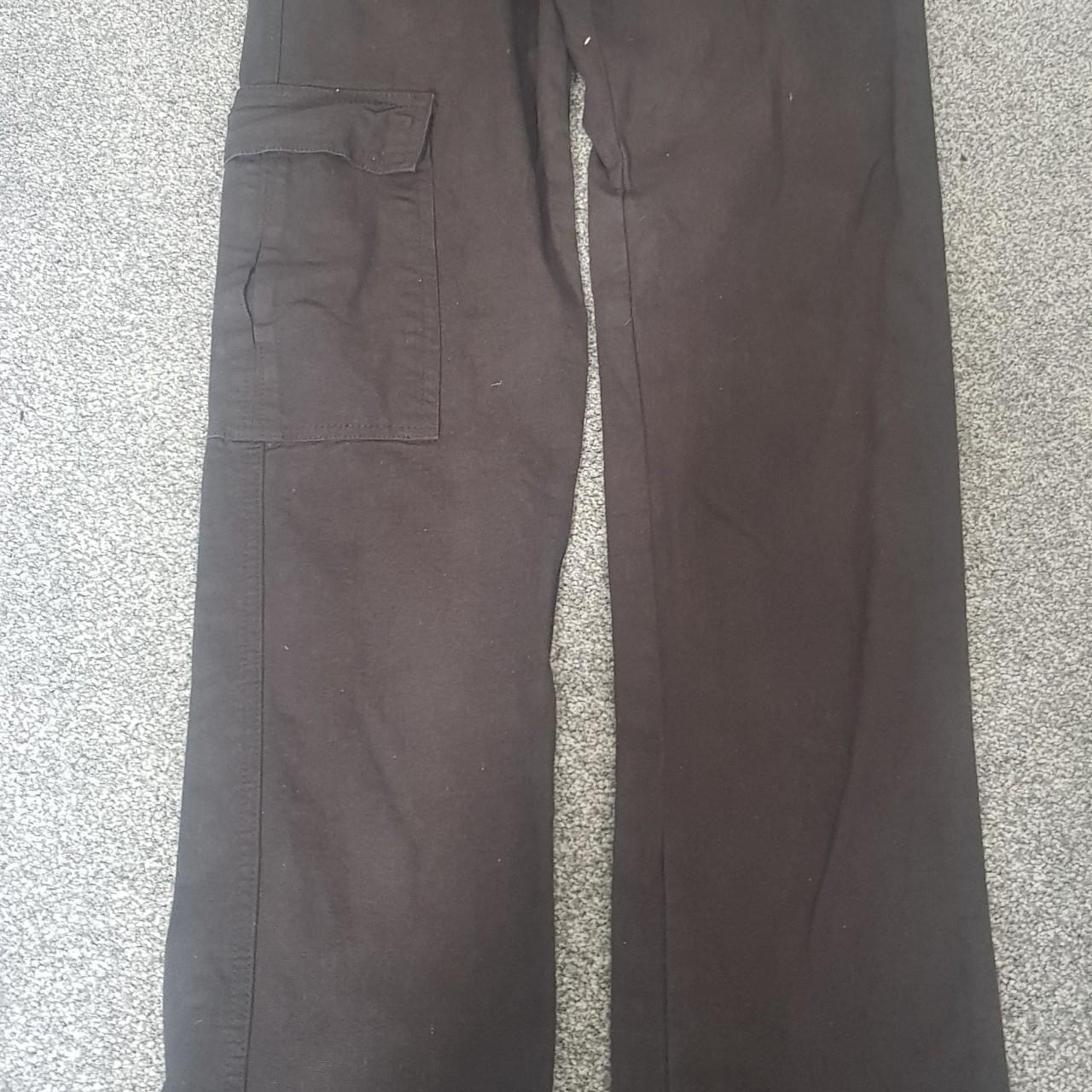 Boohoo Men's Black Trousers Depop