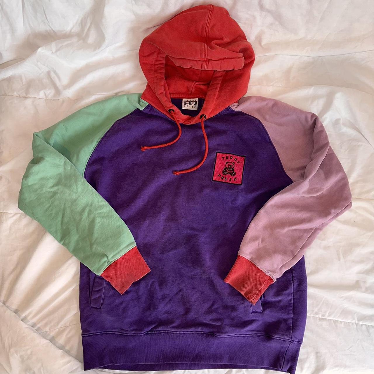 H3h3 color block clearance hoodie