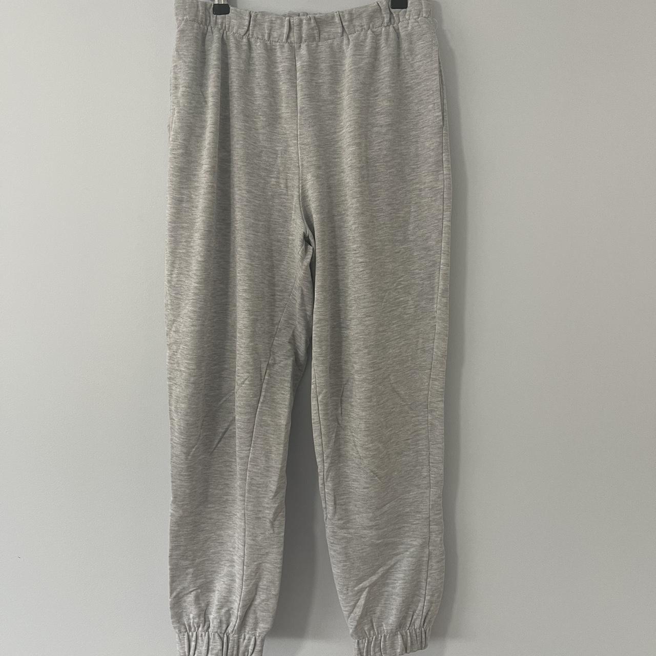 cute grey trackies - Depop