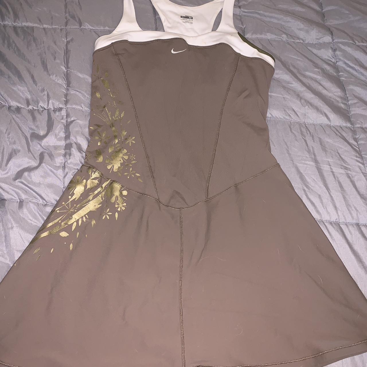 Gold nike dress hotsell