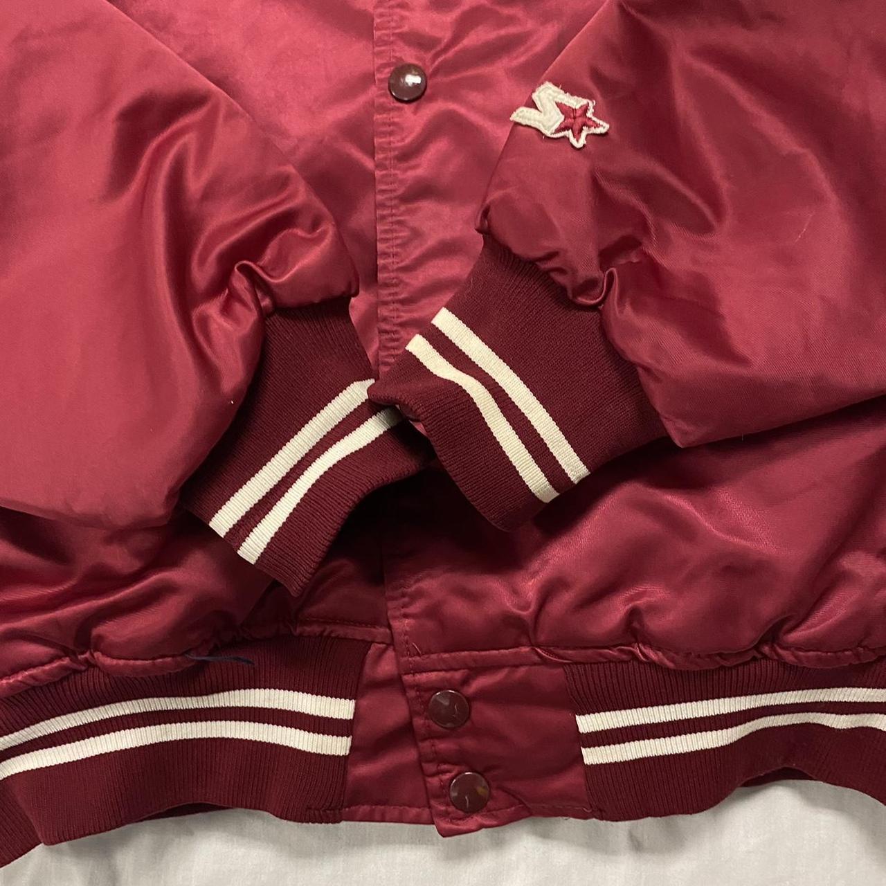 Starter Men's Bomber Jacket - Burgundy - L