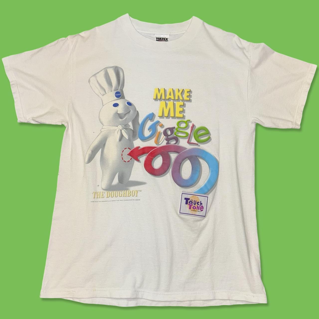 Vintage 90s 1998 Pillsbury Doughboy Interactive T | Depop