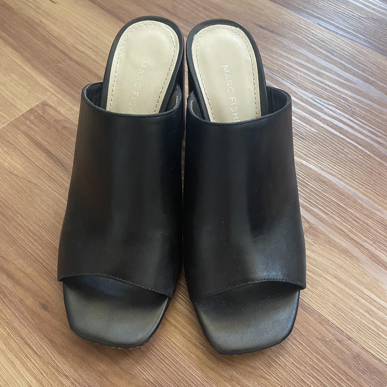 Marc fisher clearance black mules