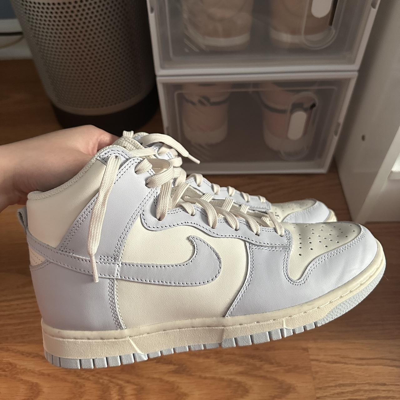 dunk high sail grey