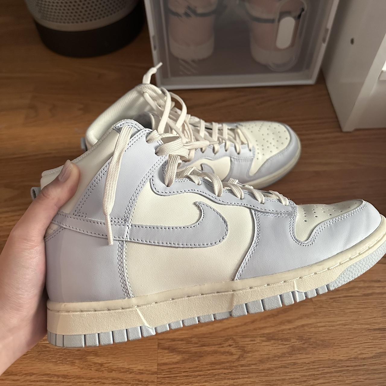 dunk high sail grey