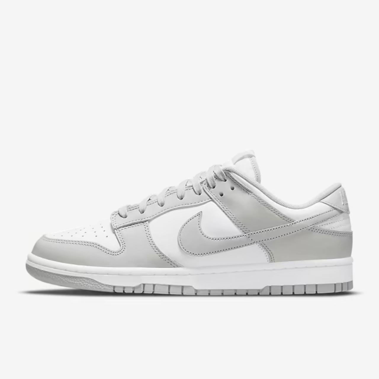 Nike dunk low gray fog Size 40 Size 45 Cond ds - Depop