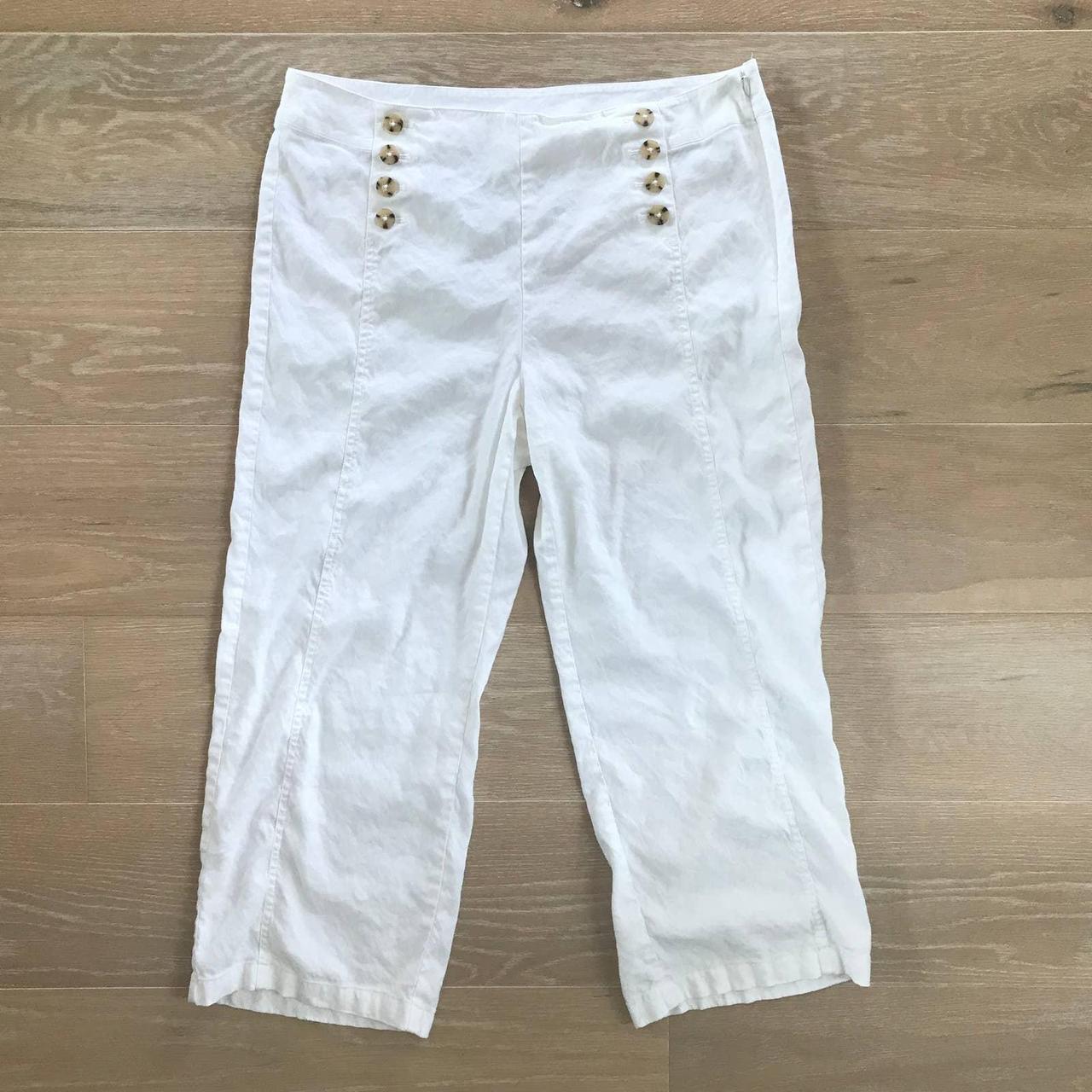 J jill wide on sale leg crop pants