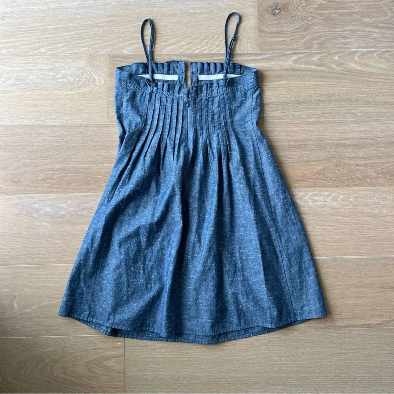 Madewell denim hot sale pintuck cami dress