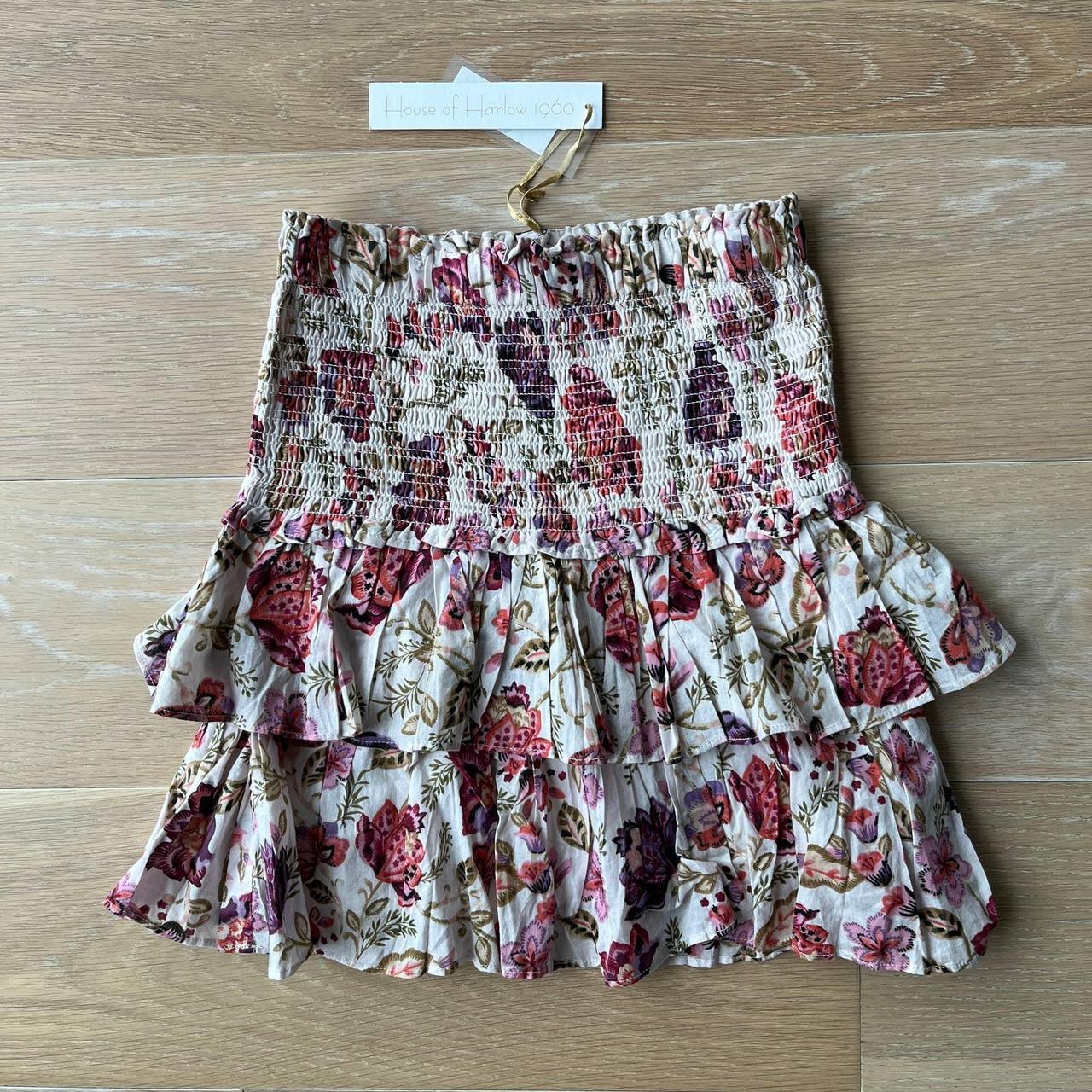 Ruffle mini on sale skirt 1960s photos