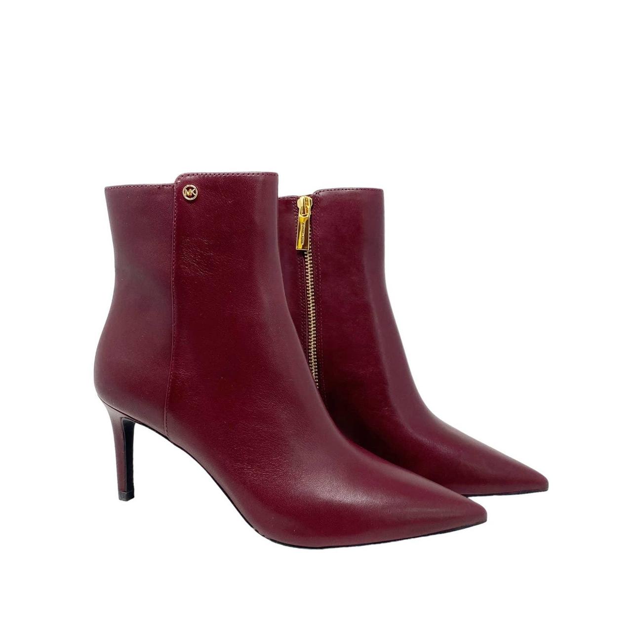 Michael kors red store booties