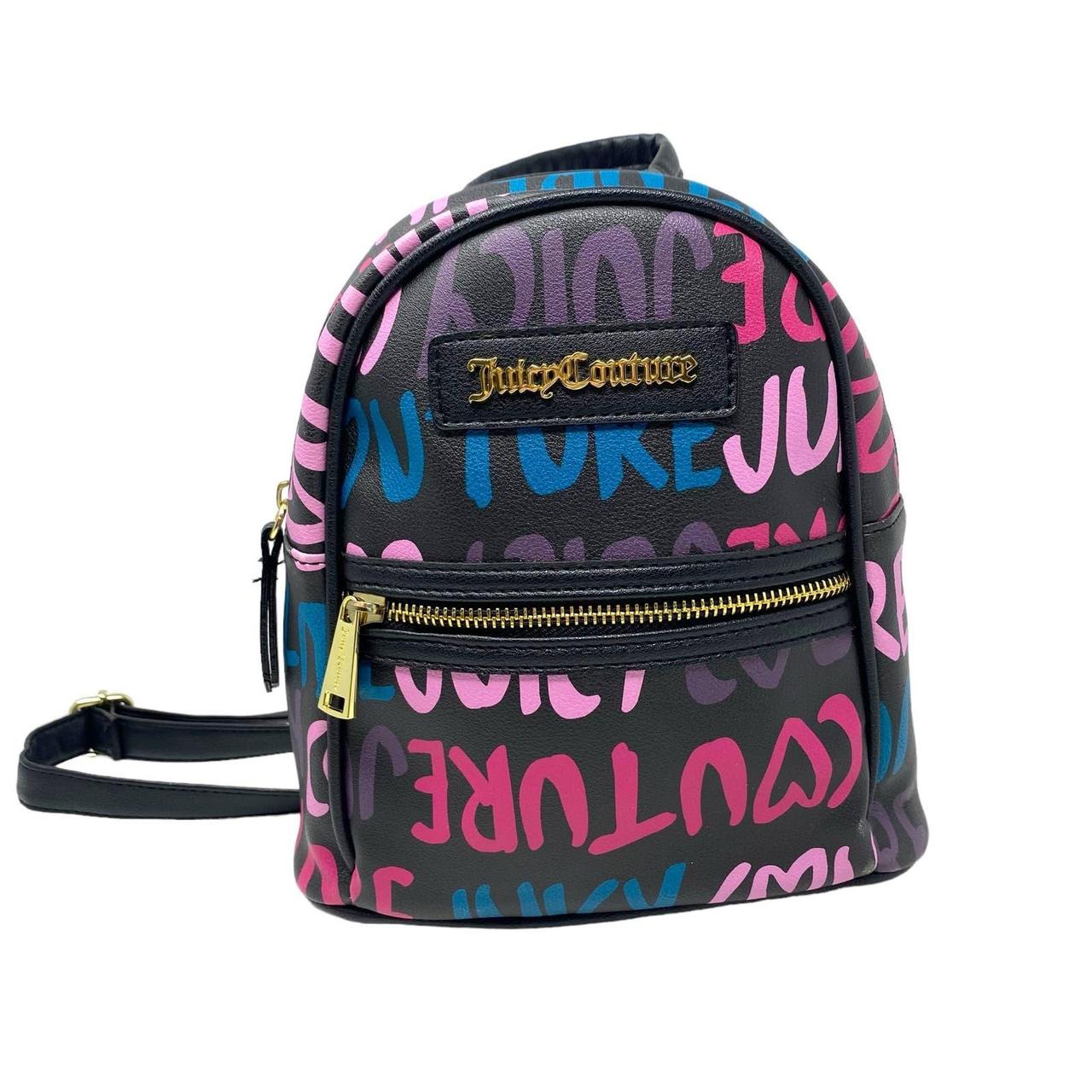 Juicy couture shop logo backpack