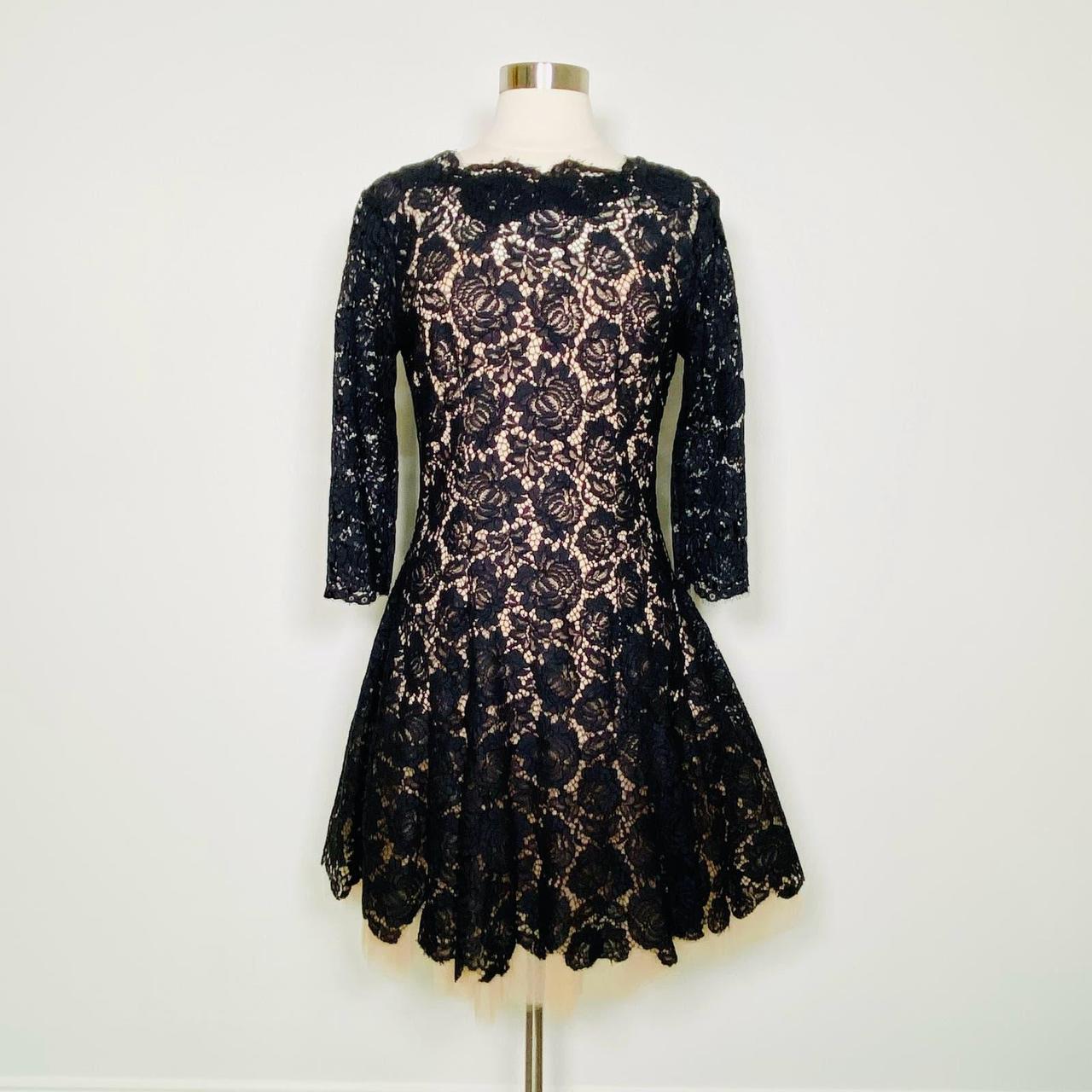 Nha khanh on sale floral lace dress