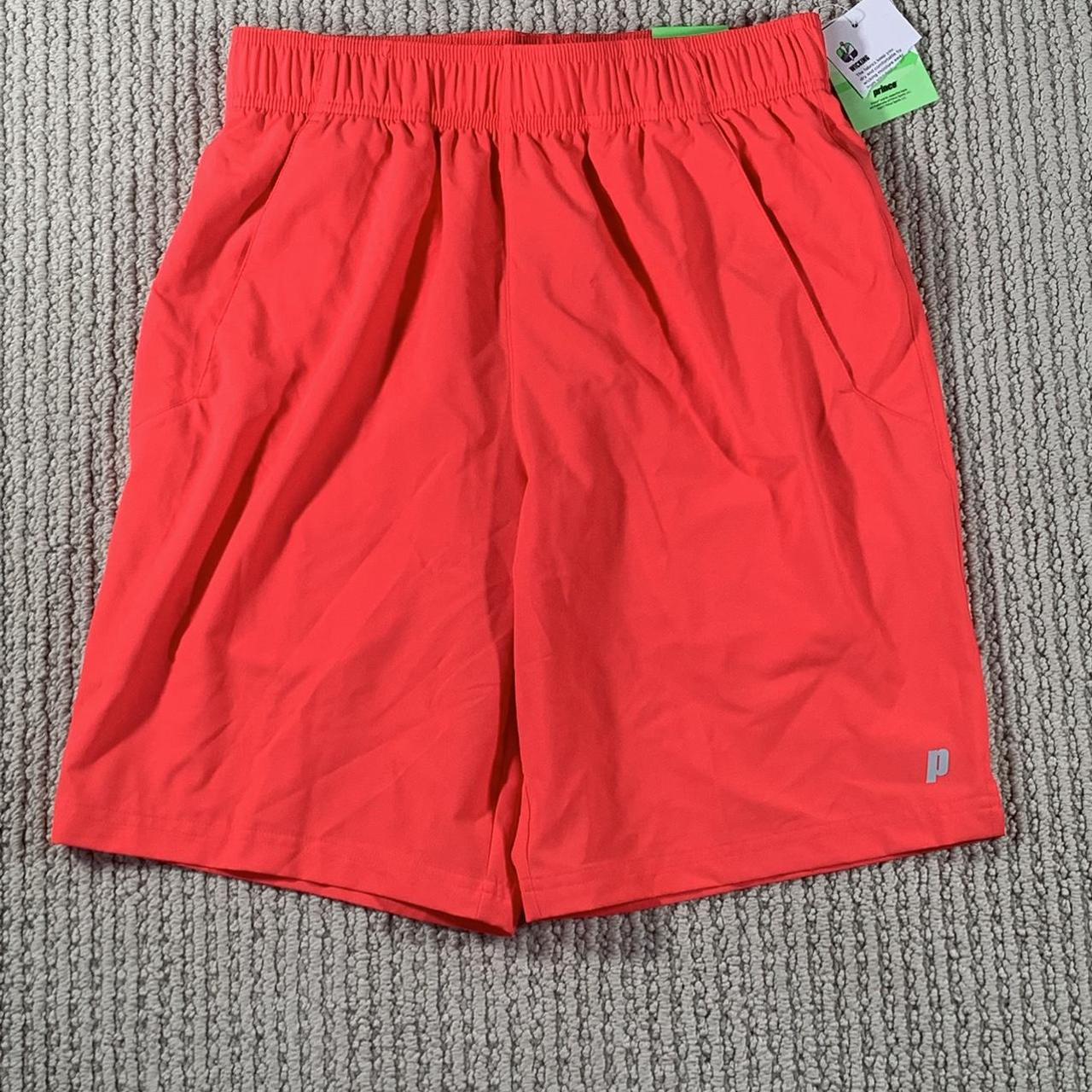 Prince Mens Tennis Color Block Shorts Terry Lined... Depop
