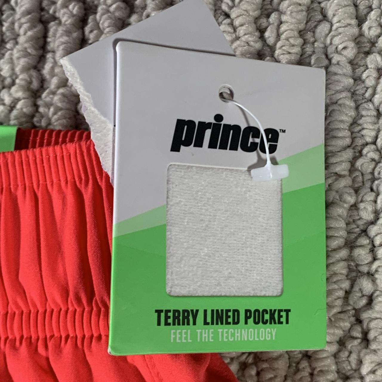 Prince Mens Tennis Color Block Shorts Terry Lined... Depop