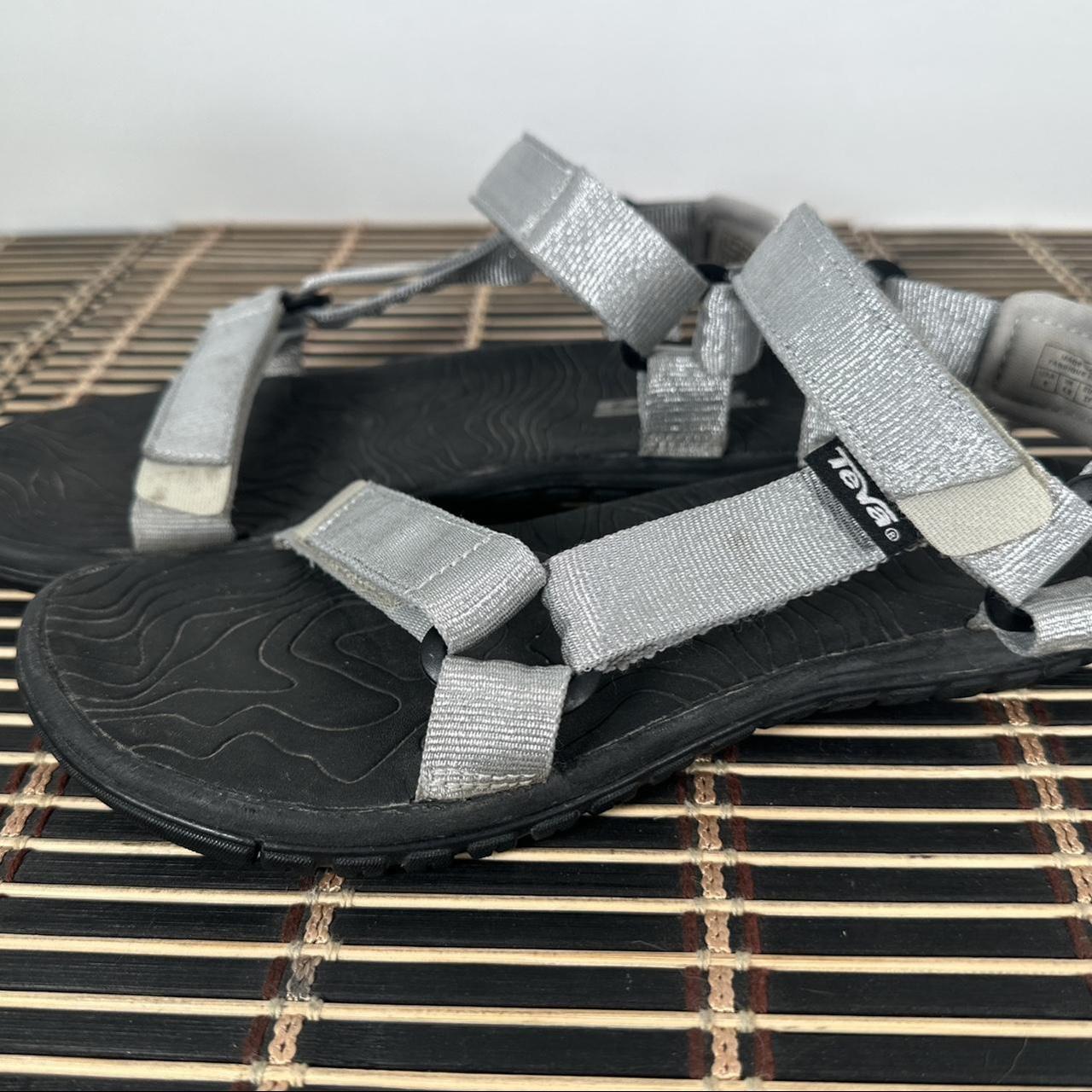 Silver teva hot sale sandals