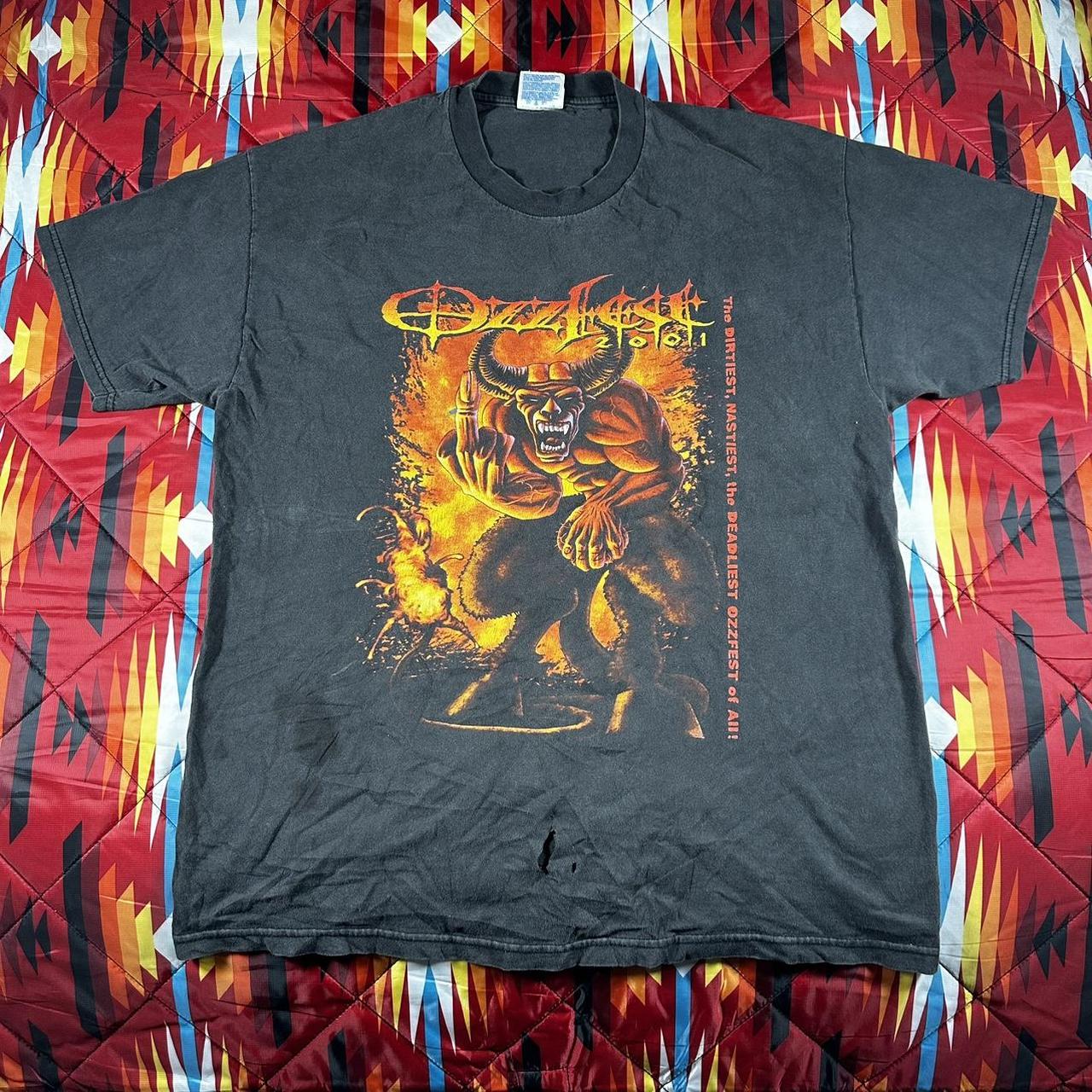 2001 retailer OZZFEST VINTAGE T-SHIRT