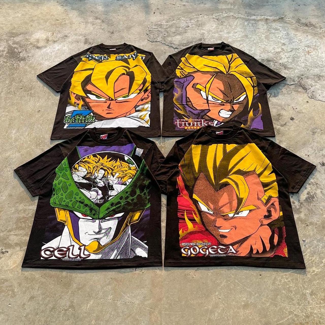 DBZ Big Face Peyote Style Modern boot Gohan❌, | Depop
