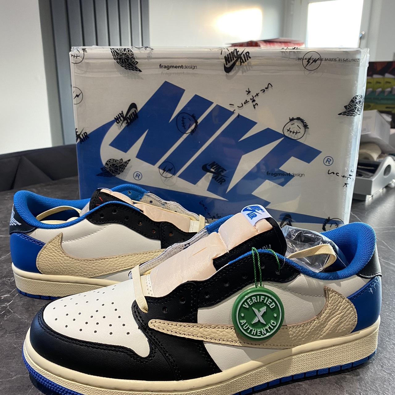 Travis Scott x Fragment Jordan 1 Low D S. originally