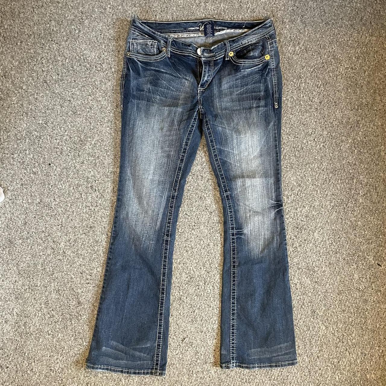 Straight leg blue denim jeans W31/L33 - Depop