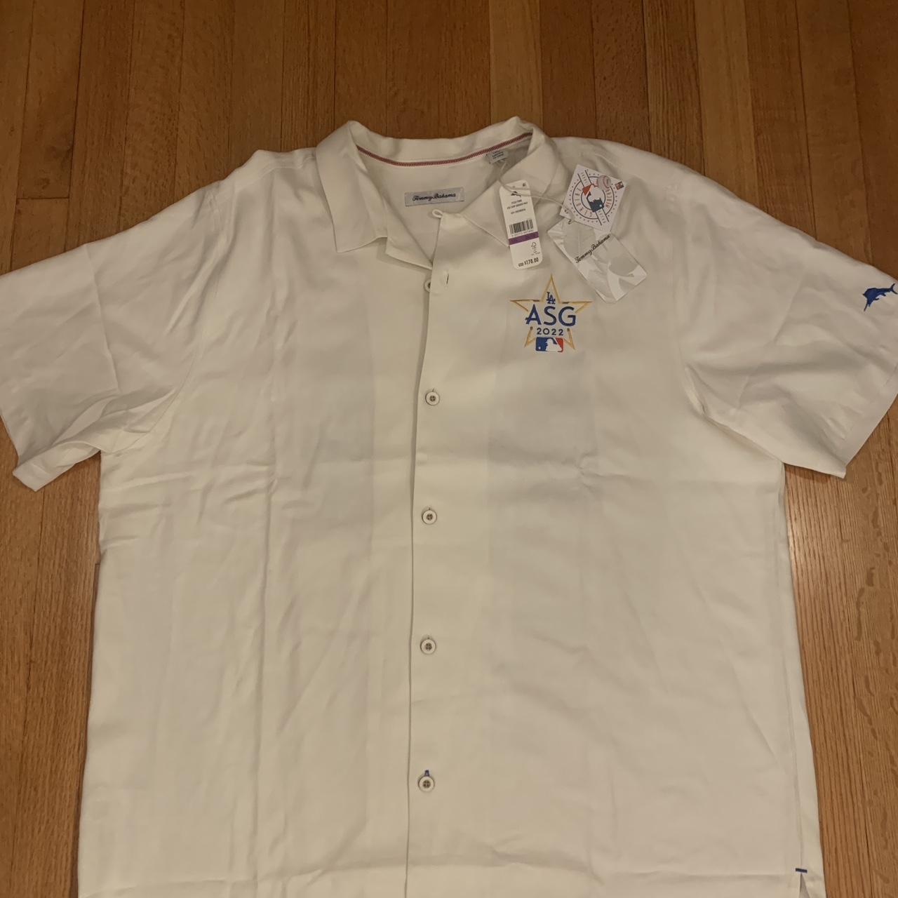 Tommy Bahama Men's ASG Camp Dodgers MLB Shirt Sz XXL continental NWT $178