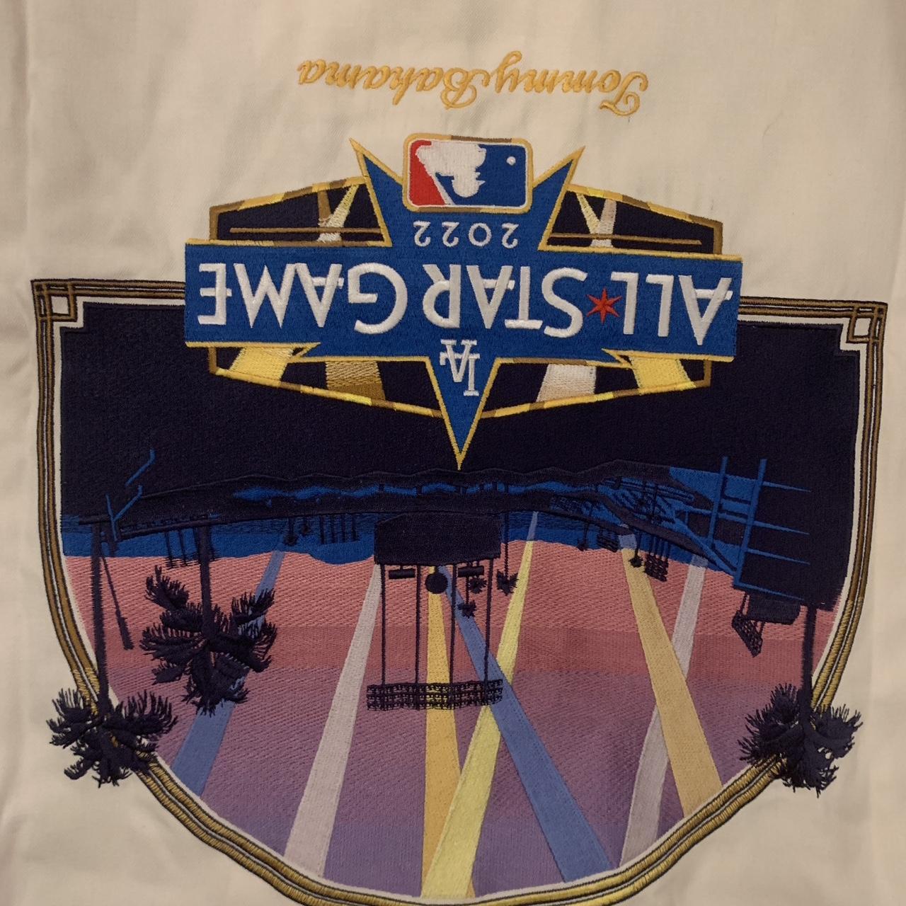 Tommy Bahama Men's ASG Camp Dodgers MLB Shirt Sz XXL continental