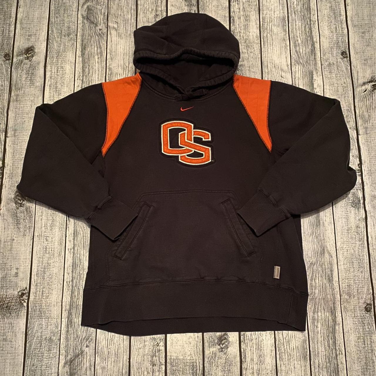 Vintage Nike centre swoosh Oregon State hoodie /... - Depop