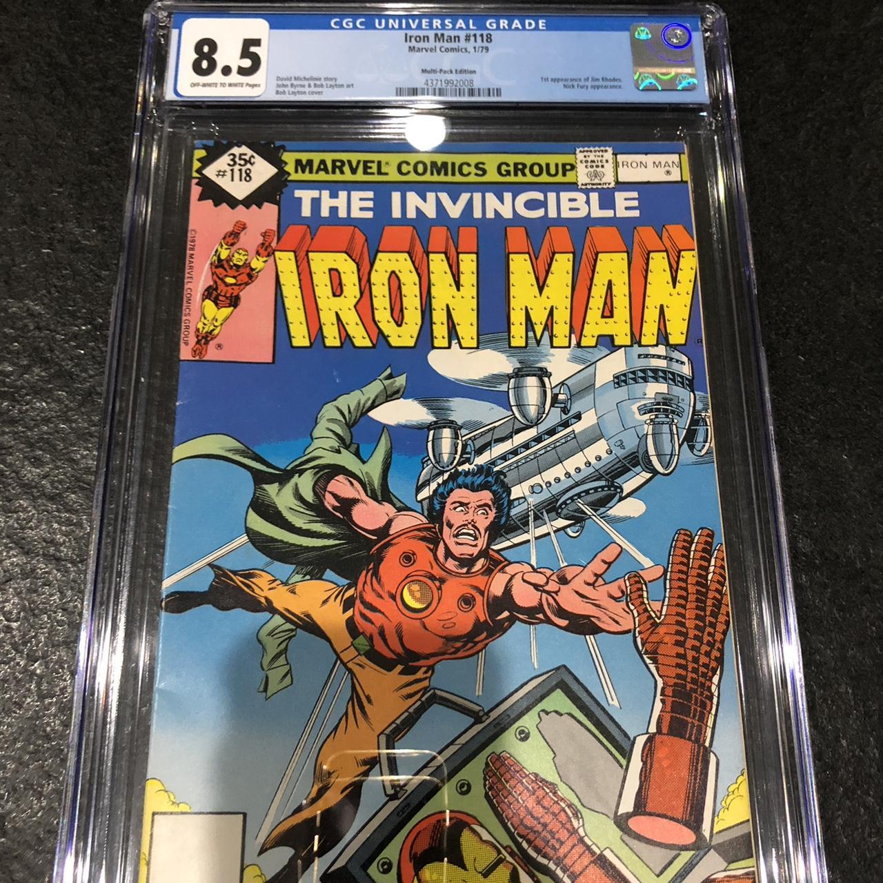 Invincible iron outlet man CGC comic