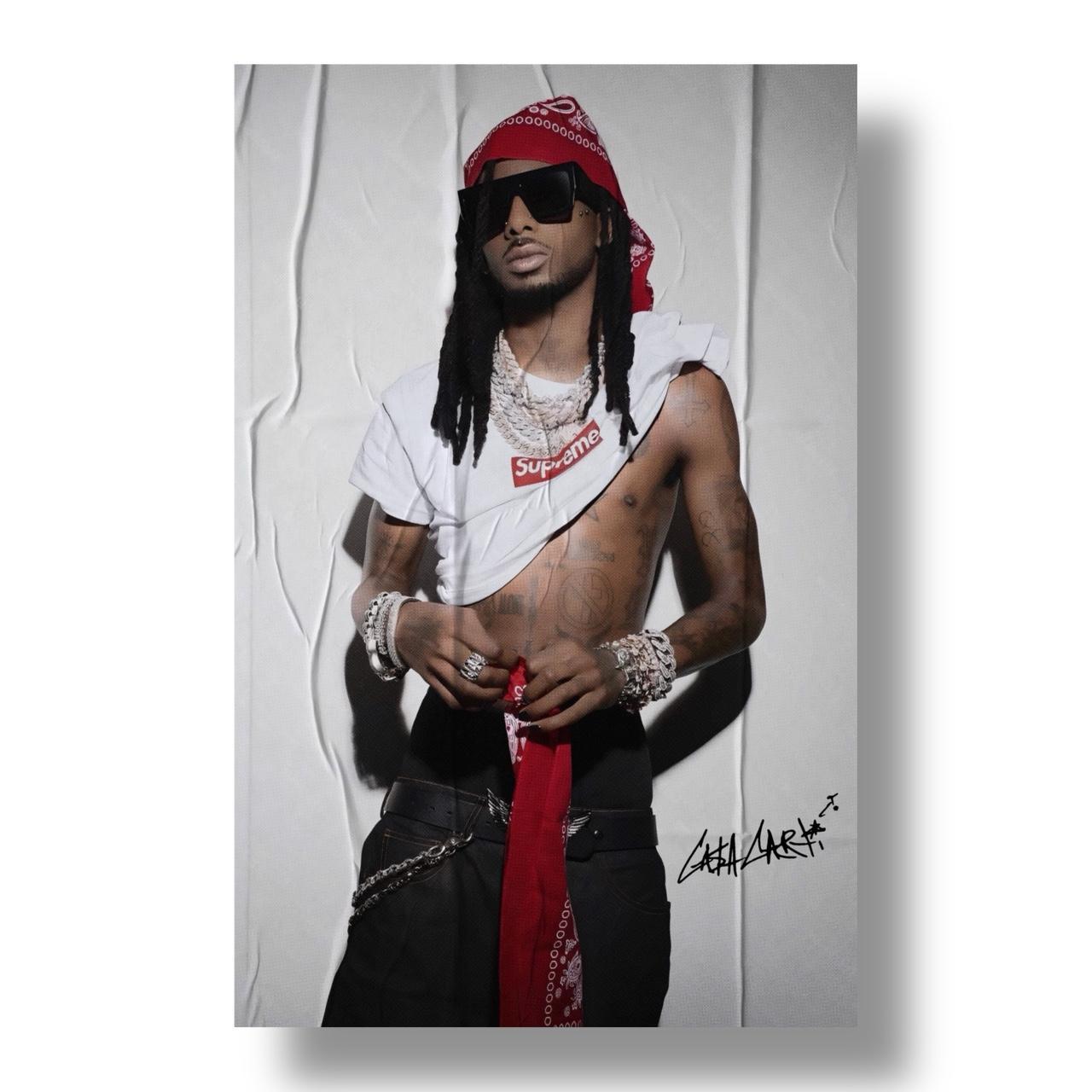 KAZU【激レア】supreme youngboy 非売品ポスター Supreme NBA YoungBoy Poster 24 x 36 FW23 Brand New DS NOT TAKEN