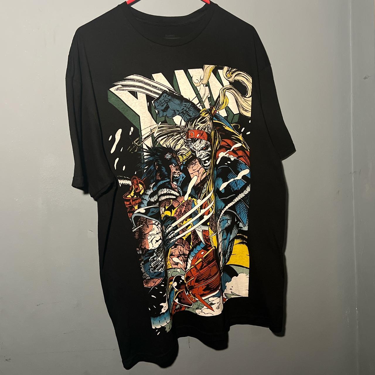 omega red t shirt