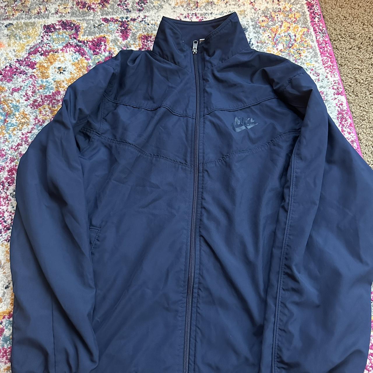 womens blue nike windbreaker