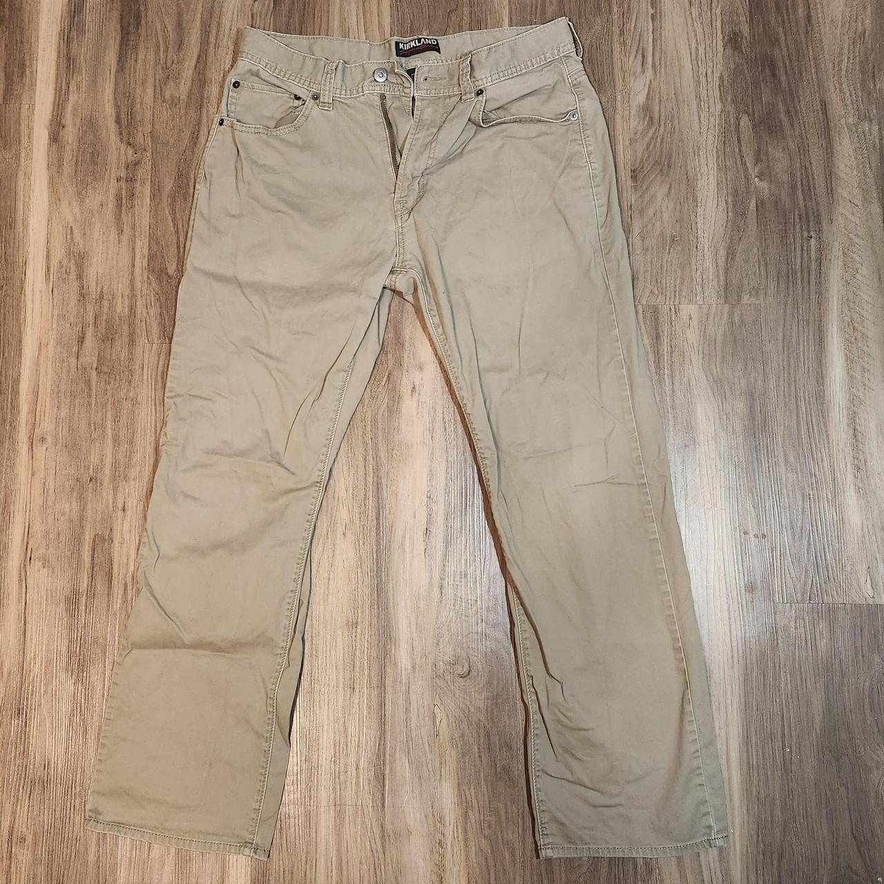 Thrifted Kirkland Signature Khaki Pants. Great For... Depop