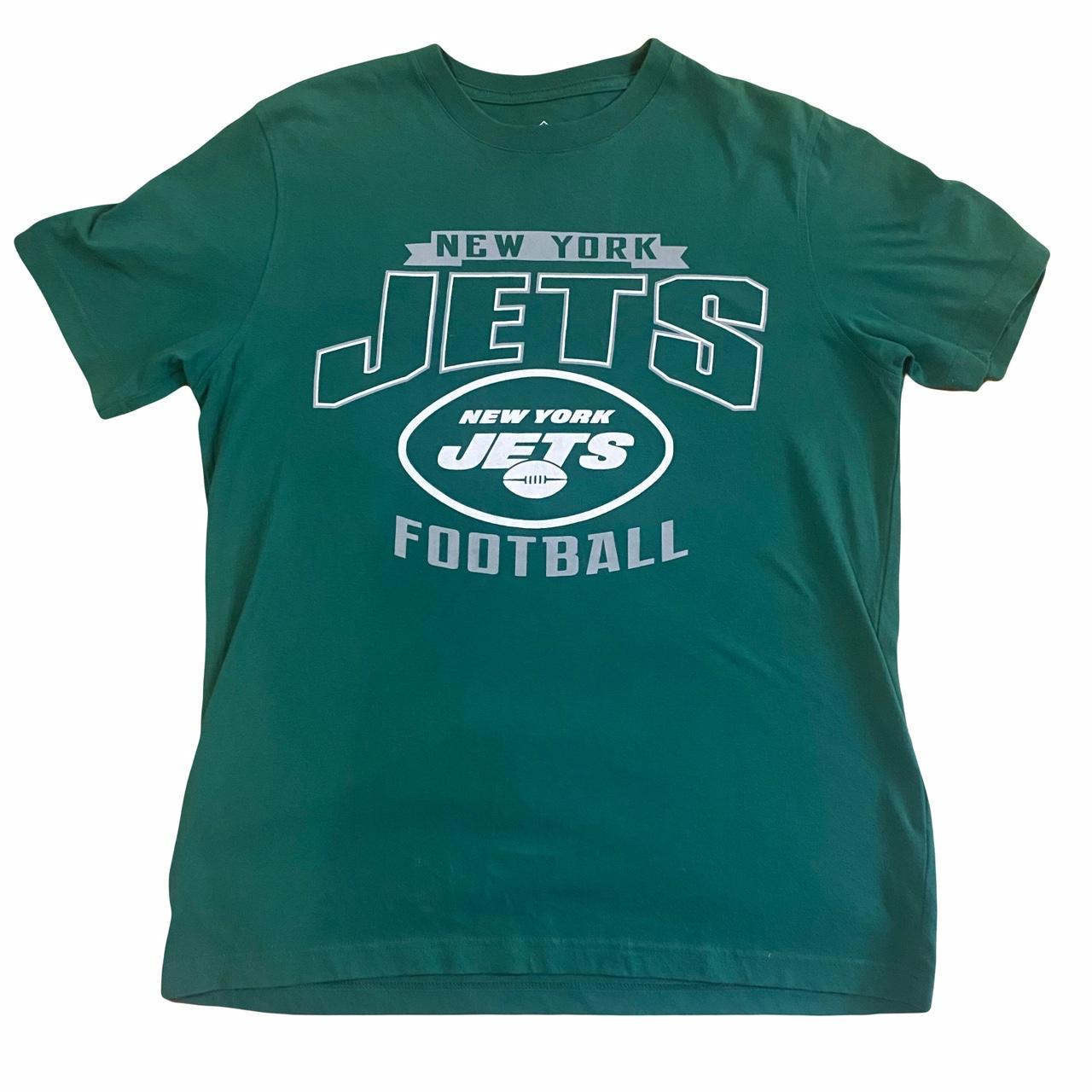 NY Jets classic tee. Fits oversized a lil. #nyjets - Depop